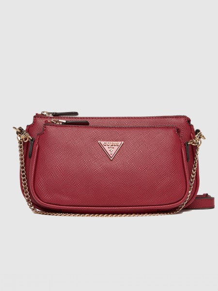 Bolsos de Hombro Mujer Rojo Guess