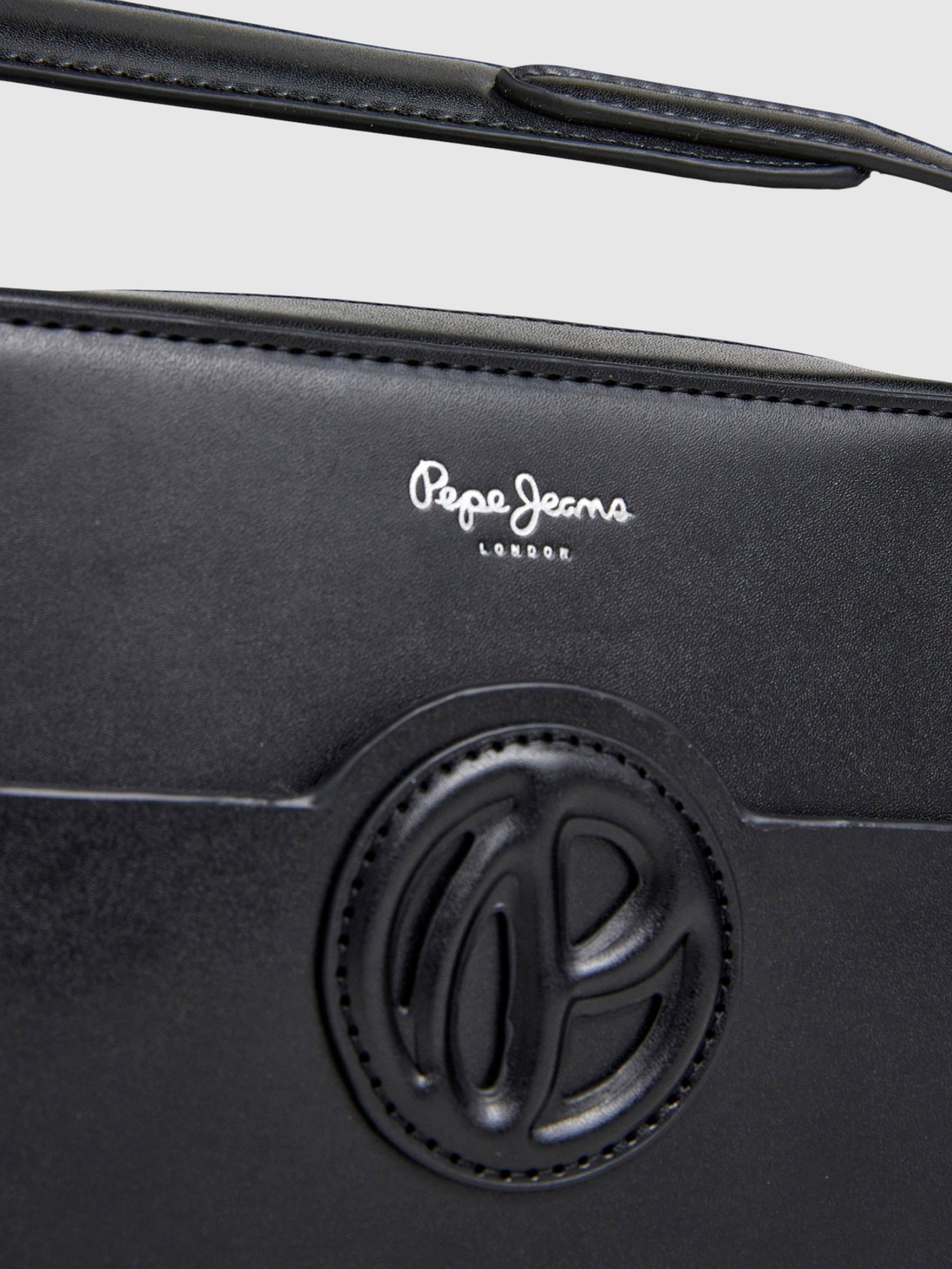 Bolsos de Hombro Mujer Negro Pepe Jeans London