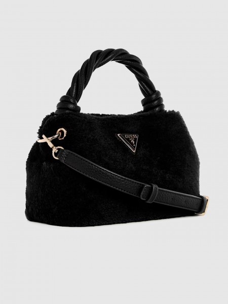 Bolsos de Hombro Mujer Negro Guess Bolsos de Hombro Mujer Negro Guess