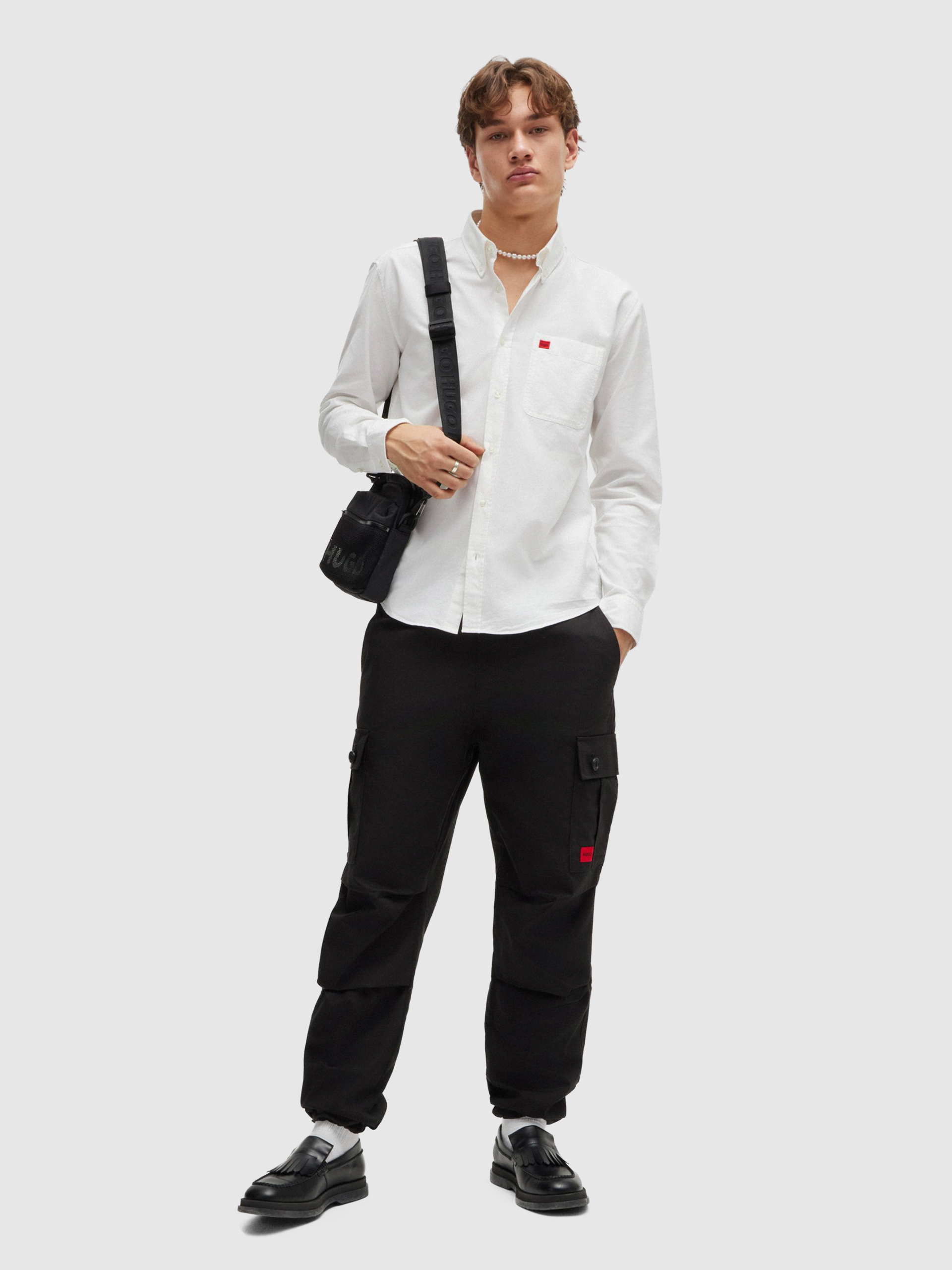 Shirt Man White Hugo Boss