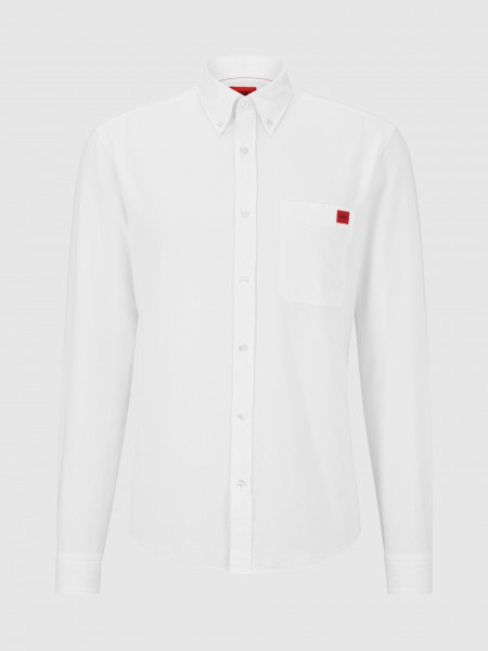 Camisa Hombre Blanco Hugo Boss