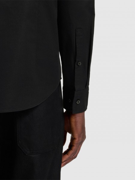 Shirt Man Black Hugo Boss