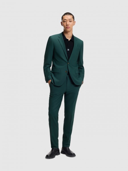 Polo Shirt Man Black Hugo Boss