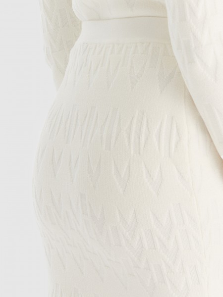 Skirt Woman White Marciano