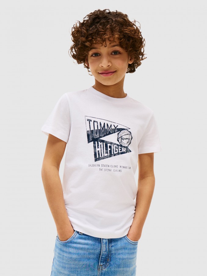 Camiseta Niño Blanco Tommy Jeans Kids