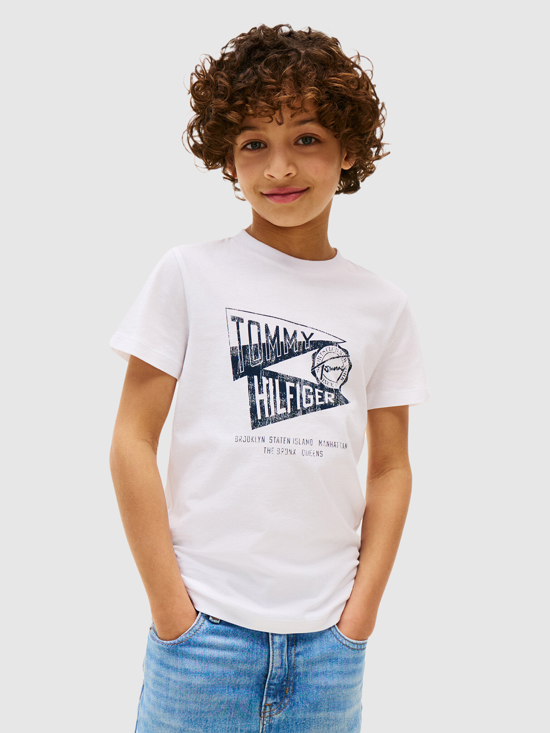 Camiseta Niño Blanco Tommy Jeans Kids