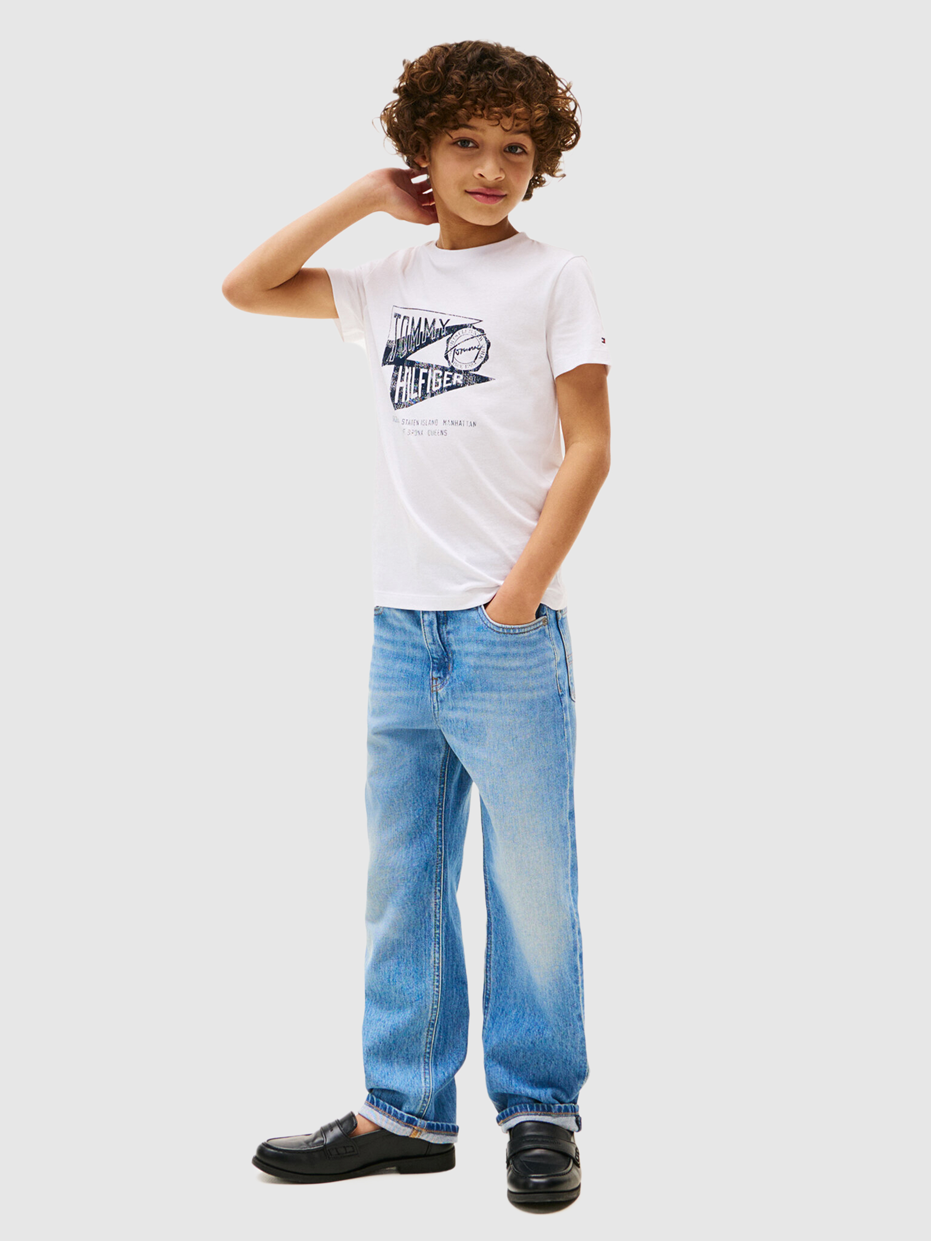 Camiseta Niño Blanco Tommy Jeans Kids