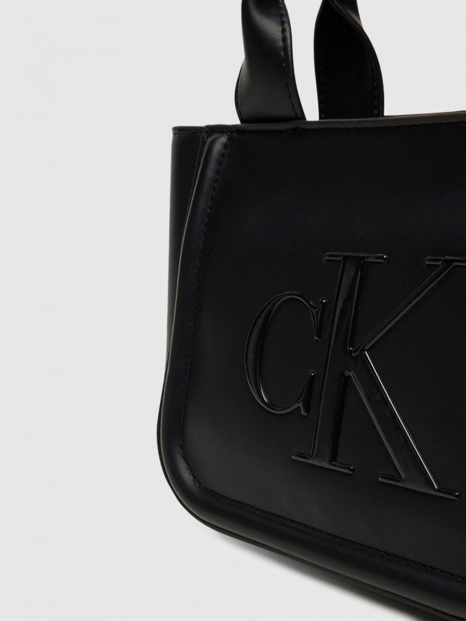 Tote Bags Woman Black Calvin Klein