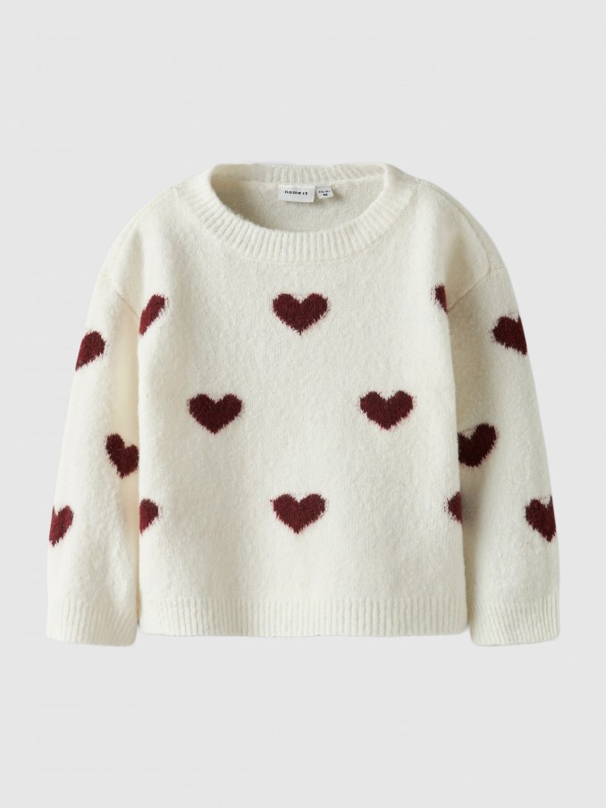 Jumper Girl White Name It