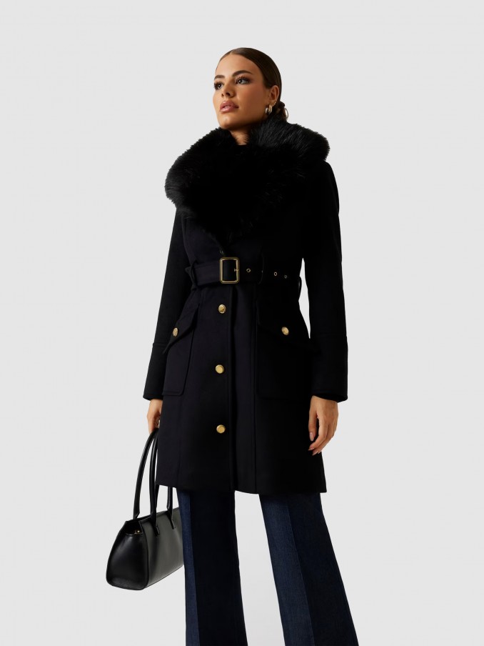 Chaqueta Mujer Negro Marciano