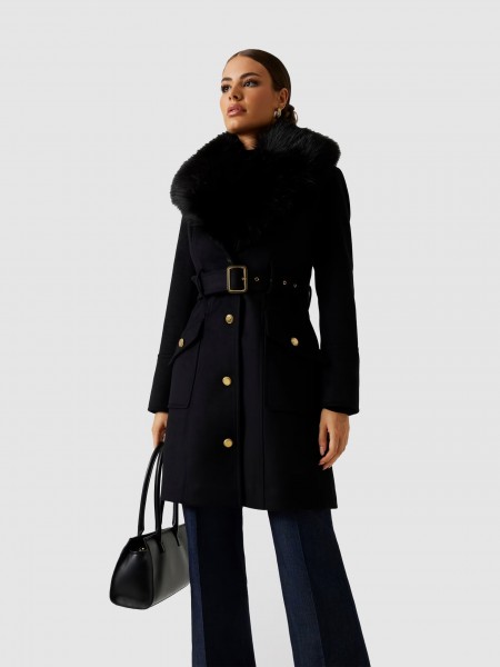 Chaqueta Mujer Negro Marciano