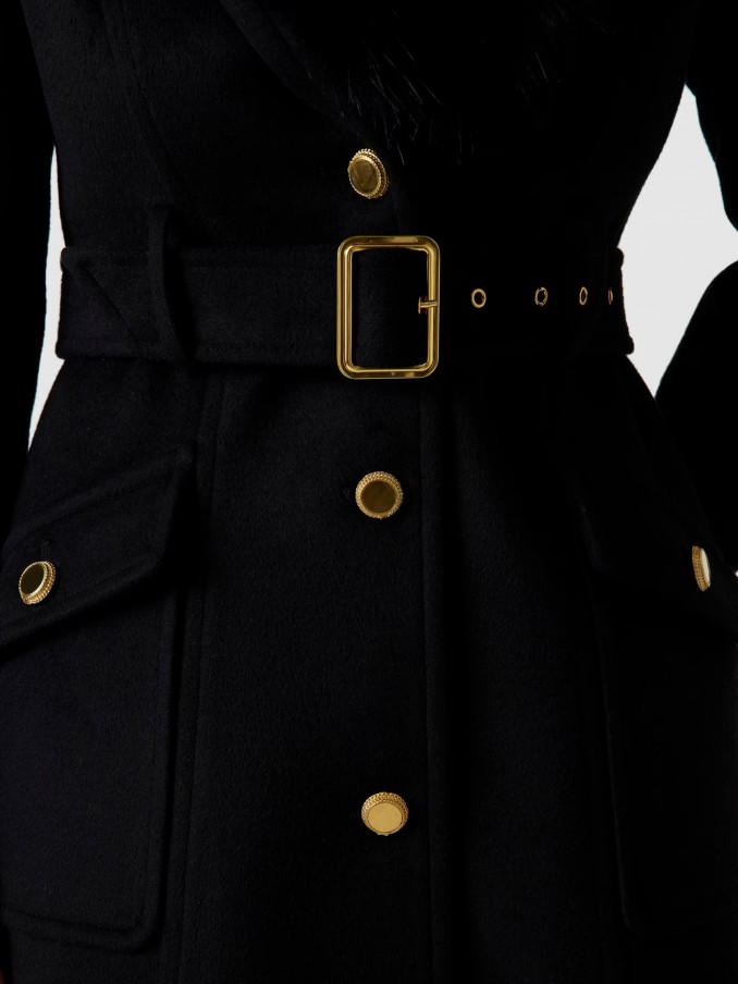 Chaqueta Mujer Negro Marciano