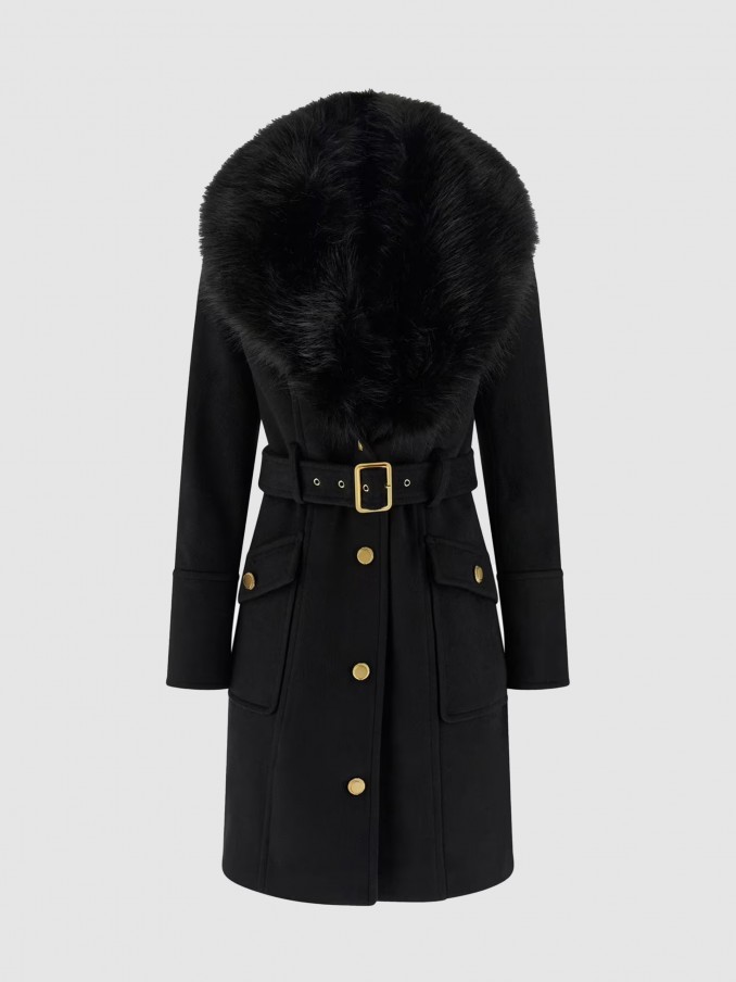 Chaqueta Mujer Negro Marciano