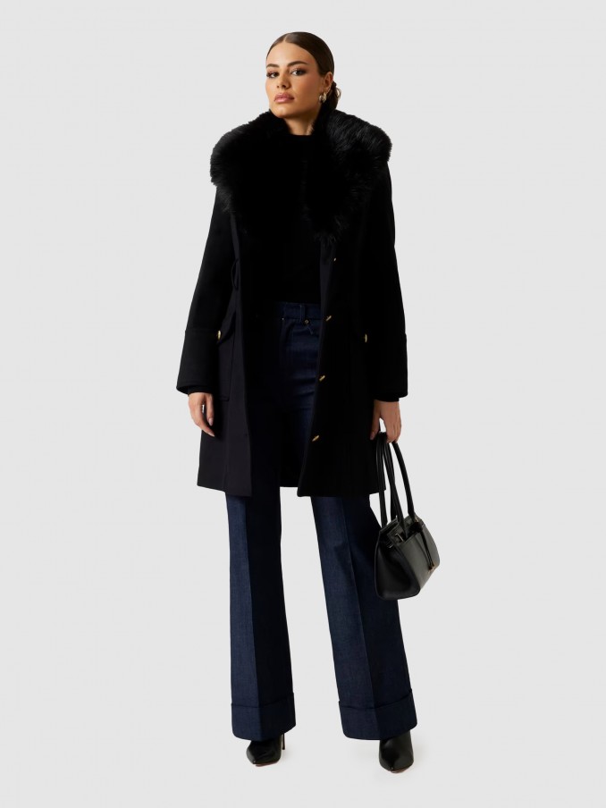 Chaqueta Mujer Negro Marciano