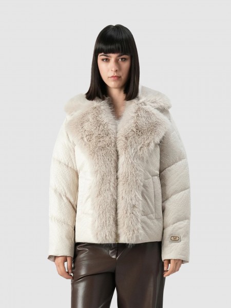 Chaqueta Mujer Blanco Marciano