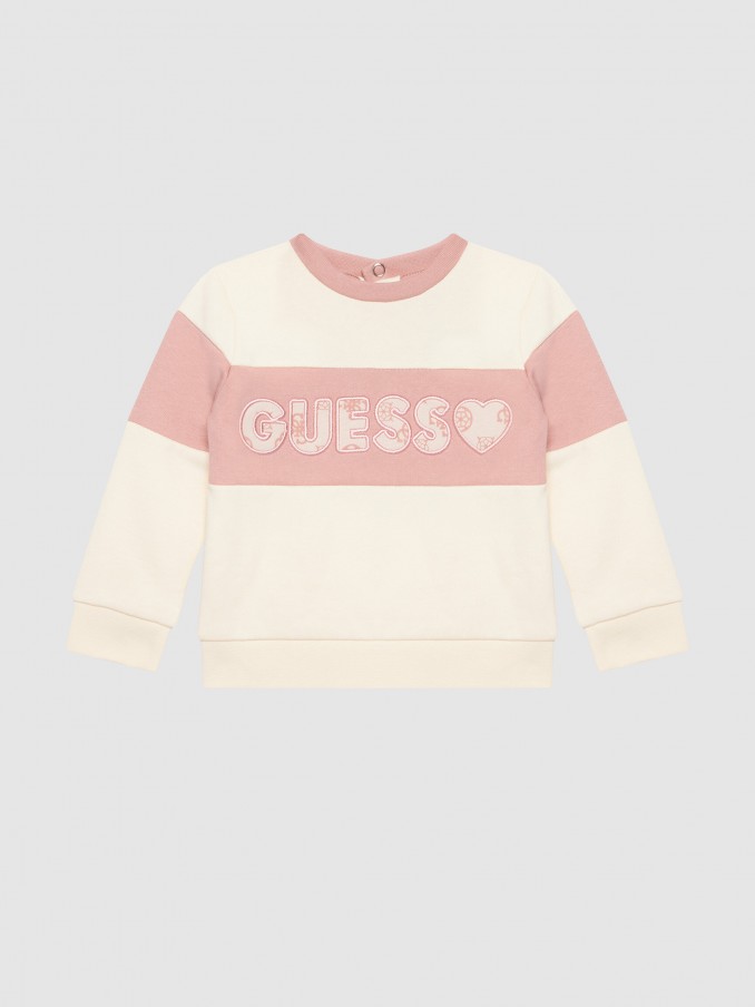 Tracksuit Baby Girl White Guess