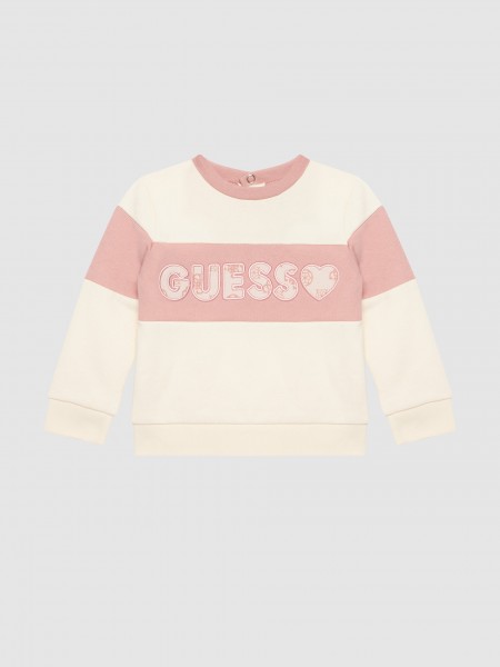 Tracksuit Baby Girl White Guess