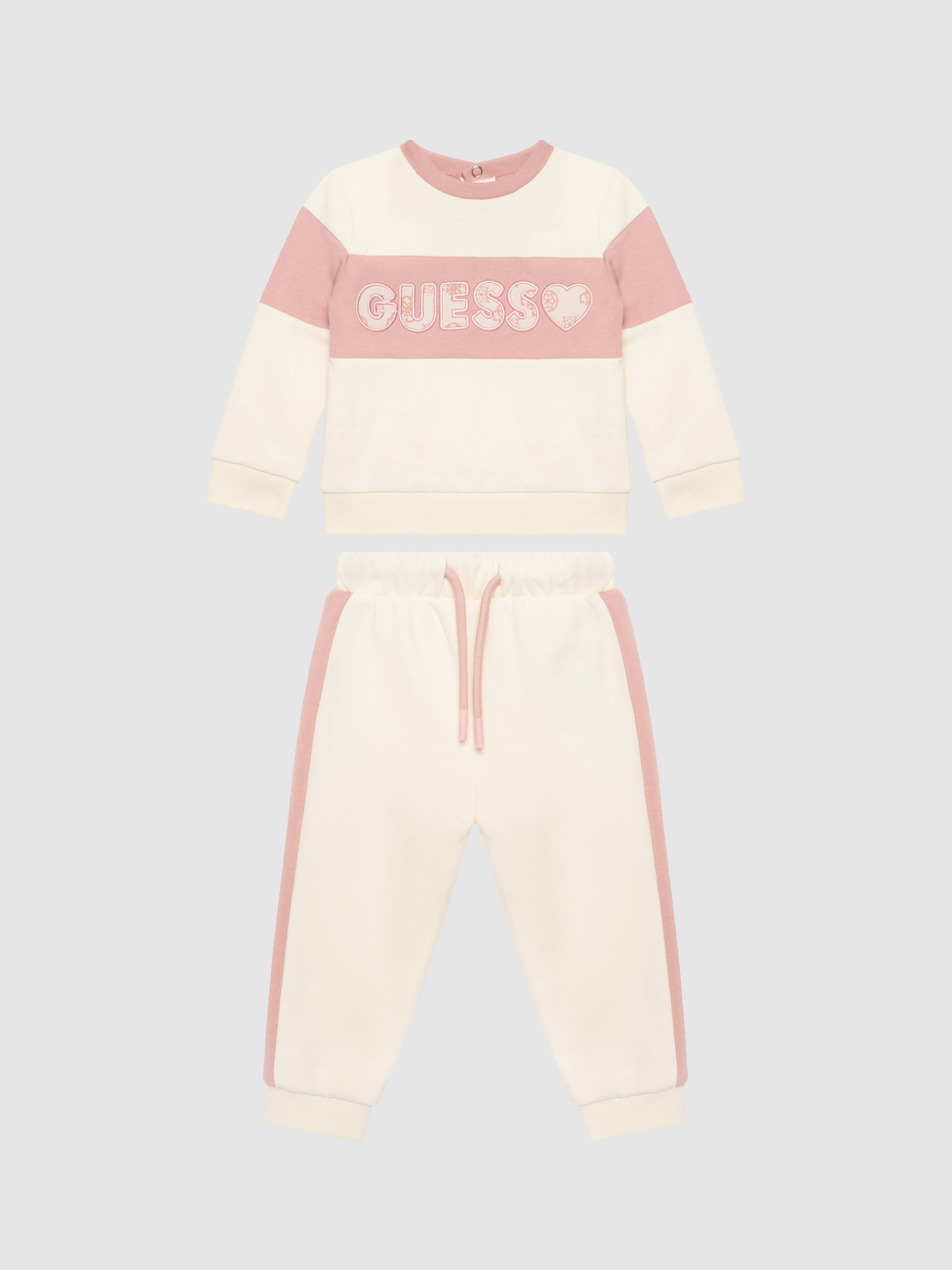 Tracksuit Baby Girl White Guess