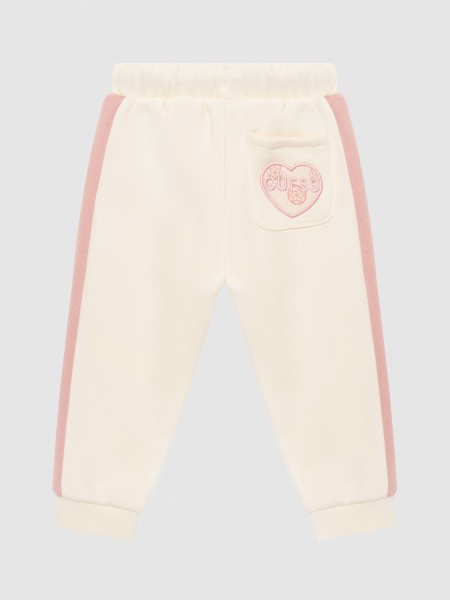 Tracksuit Baby Girl White Guess