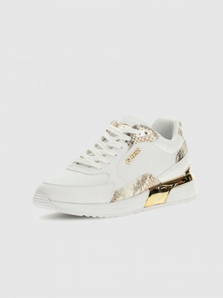 Tenis Mujer Blanco Guess