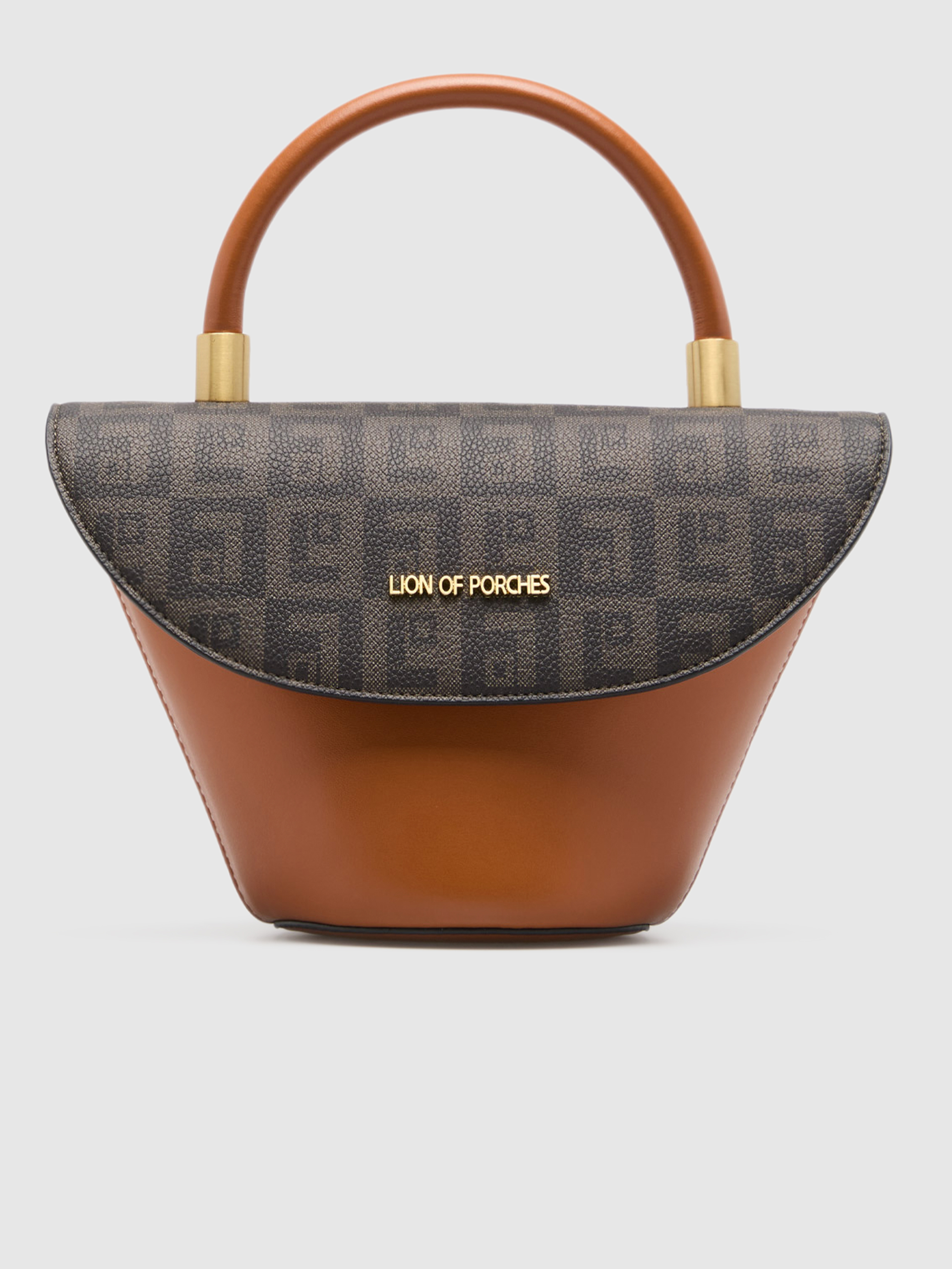 Handbag Woman Camel Lion Of Porches