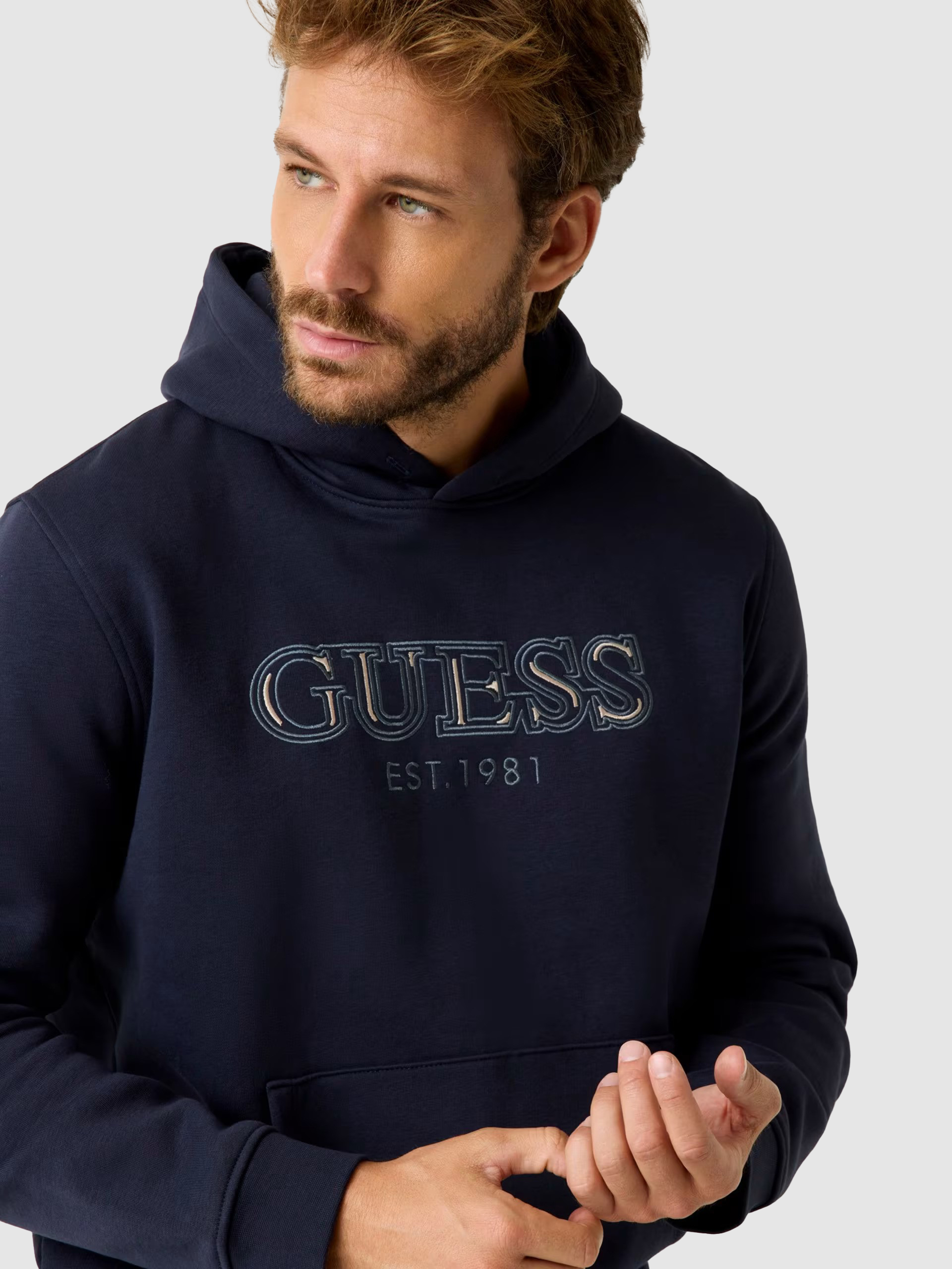 Jumper Man Navy Blue Guess