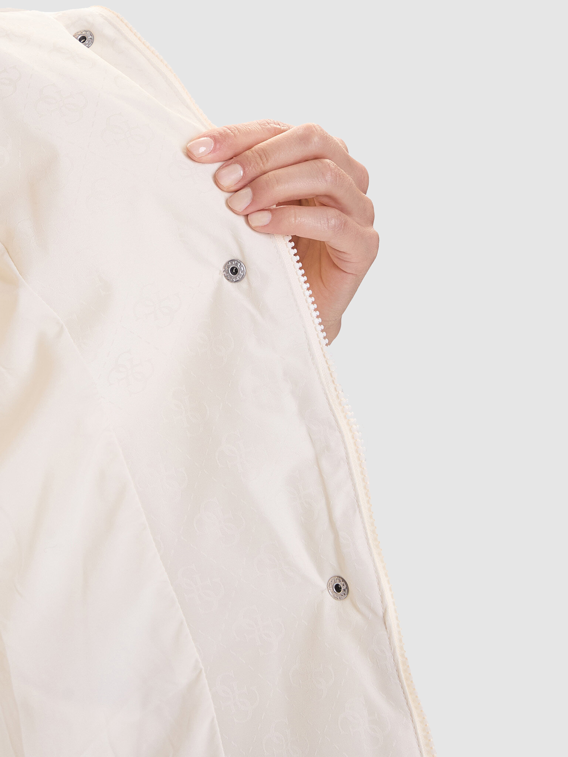 Chaqueta Mujer Crema Guess Underwear