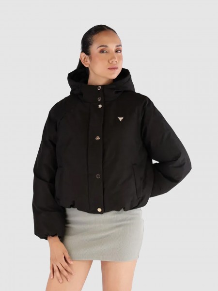 Jacket Woman Black Guess Underwear