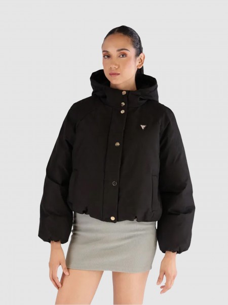 Chaqueta Mujer Negro Guess Underwear Chaqueta Mujer Negro Guess Underwear