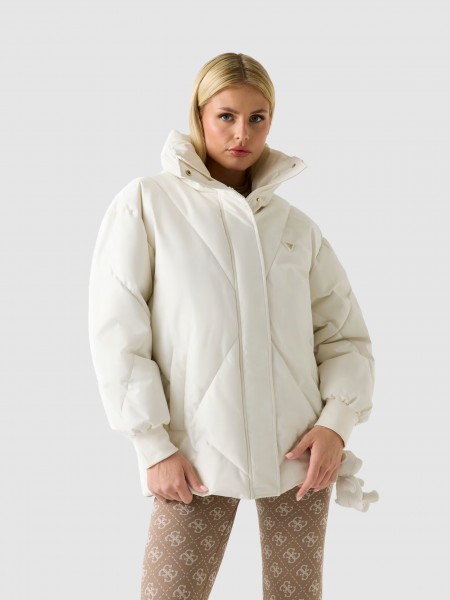 Chaqueta Mujer Blanco Guess Underwear Chaqueta Mujer Blanco Guess Underwear