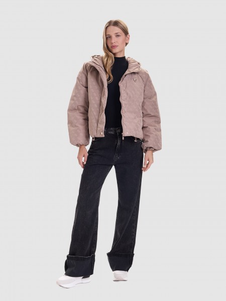 Jacket Woman Beige Guess Underwear