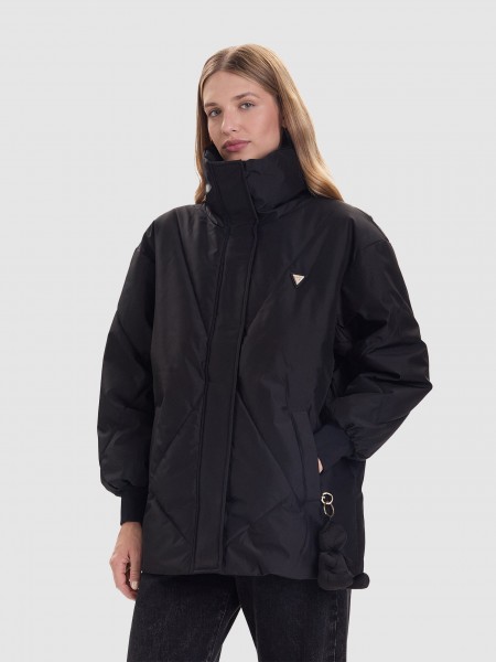 Chaqueta Mujer Negro Guess Underwear Chaqueta Mujer Negro Guess Underwear