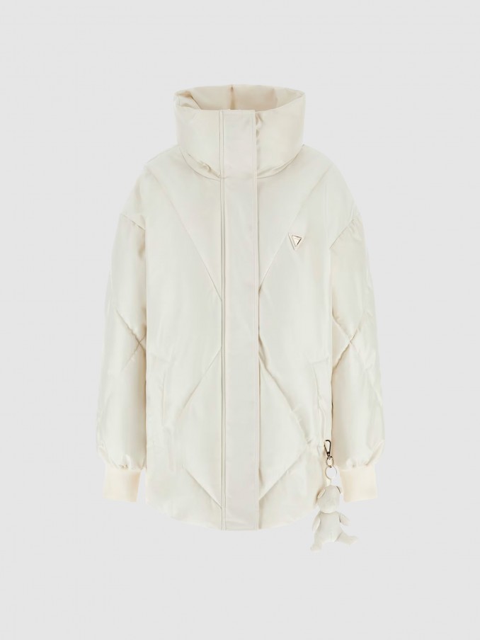 Chaqueta Mujer Blanco Guess Underwear