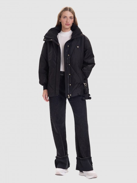 Jacket Woman Black Guess Underwear