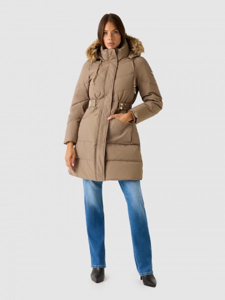 Jacket Woman Cream Guess