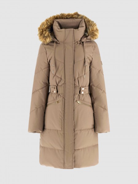 Jacket Woman Cream Guess