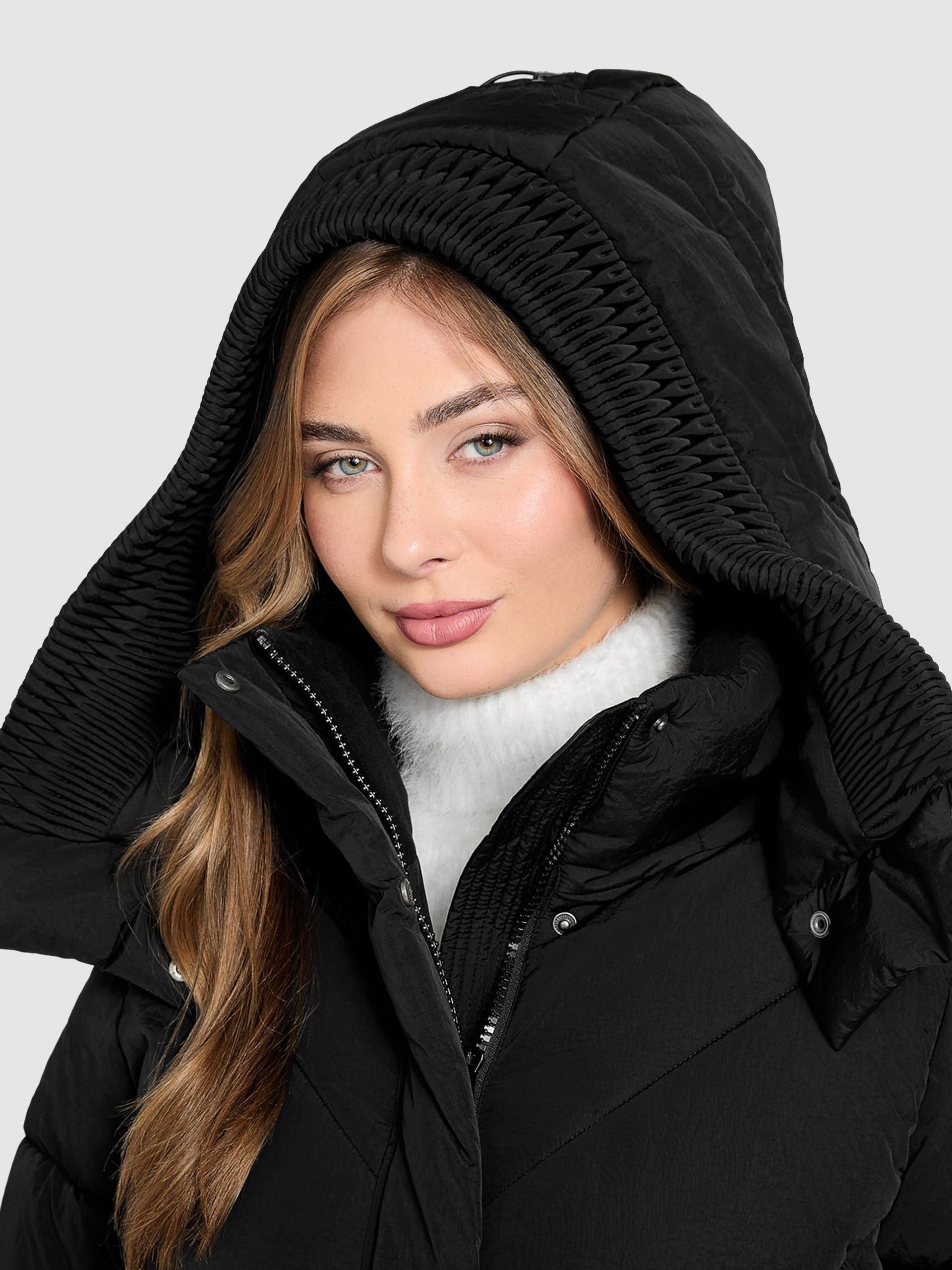 Chaqueta Mujer Negro Guess