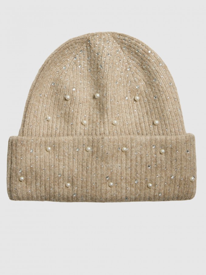 Beanie Woman Beige Vila