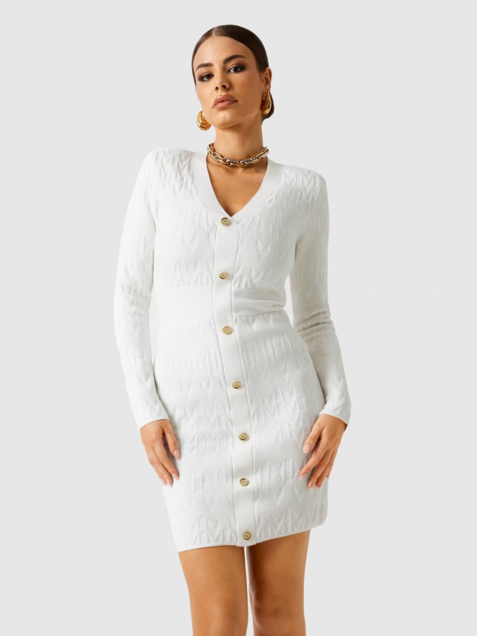 Dress Woman White Marciano