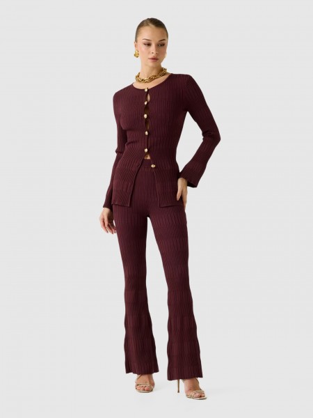 Pants Woman Bordeaux Marciano