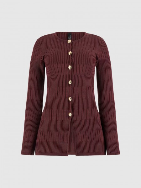 Blusa Mujer Burdeos Marciano