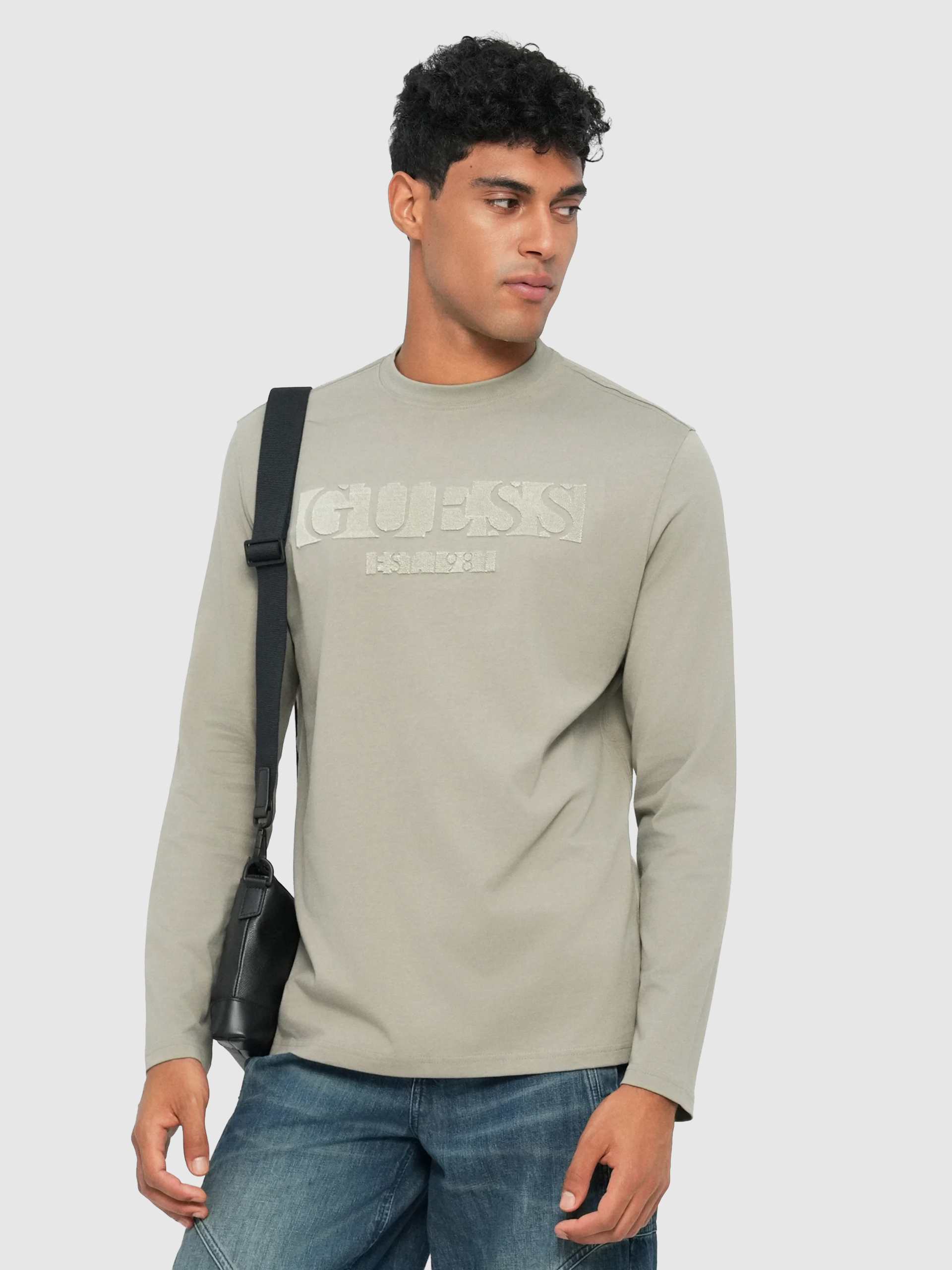 Sueter Hombre Verde Guess