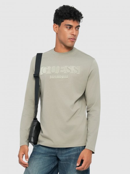 Sueter Hombre Verde Guess