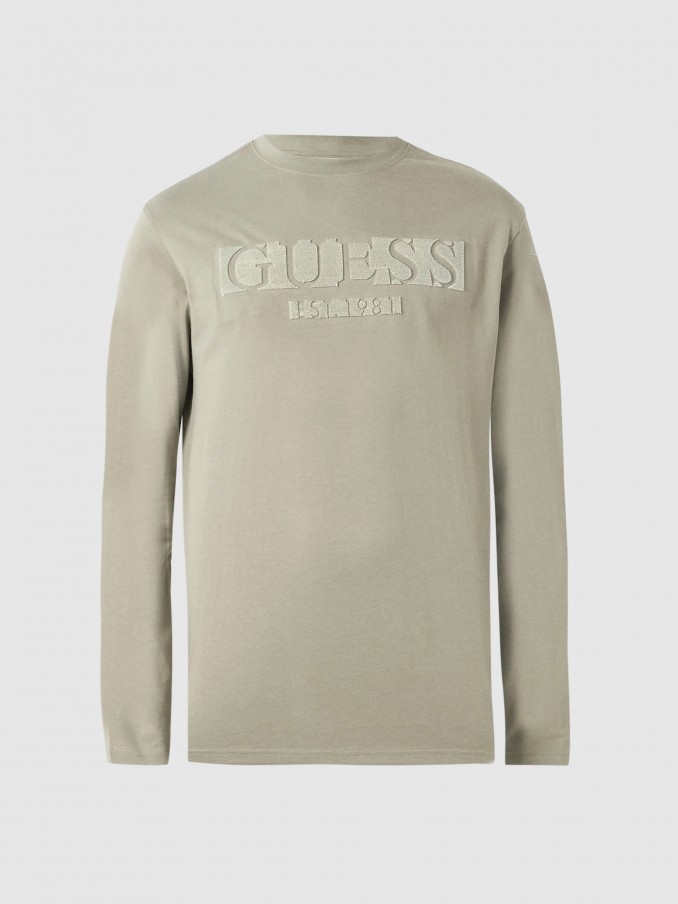 Sueter Hombre Verde Guess