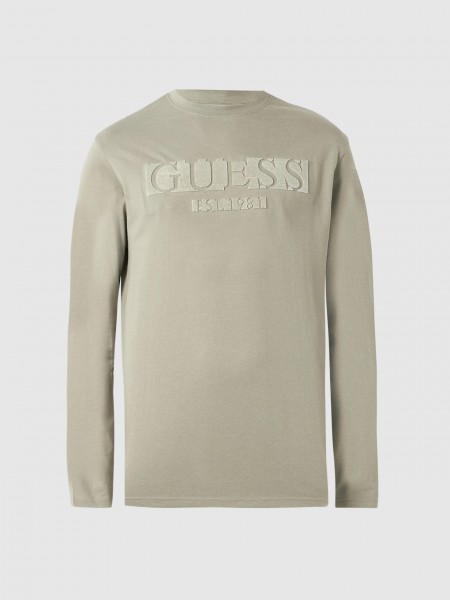 Sueter Hombre Verde Guess