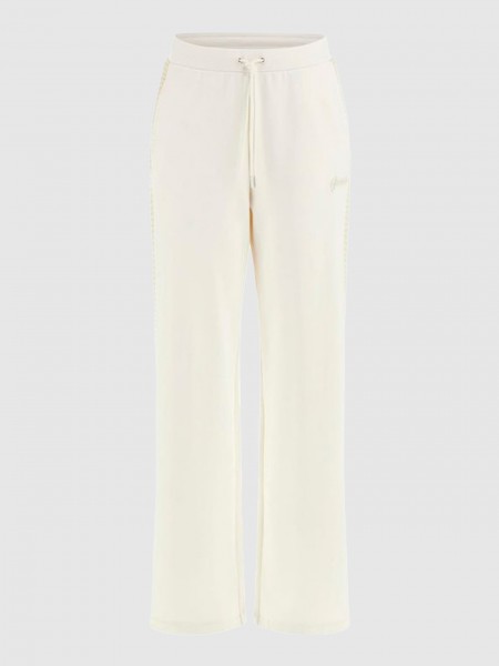 Pantalones Mujer Crema Guess Underwear