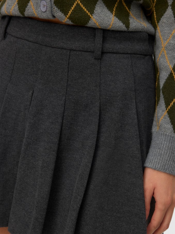 Skirt Woman Grey Vero Moda