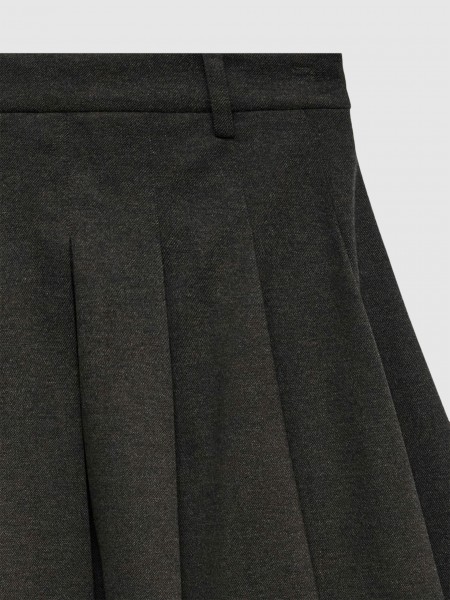 Skirt Woman Grey Vero Moda