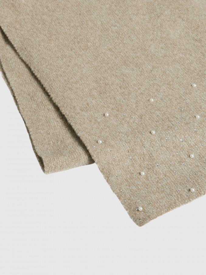 Scarves Woman Beige Vila