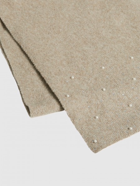 Scarves Woman Beige Vila